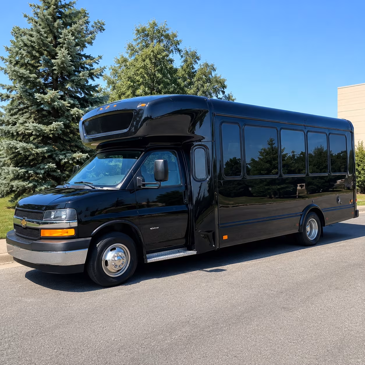 15 Passenger Party Bus Exterior