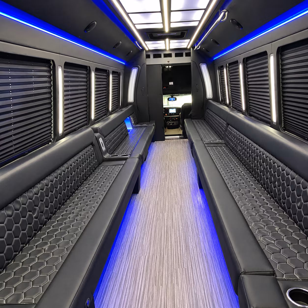 Gresham Bachelor & Bachelorette Transportation party bus exterior