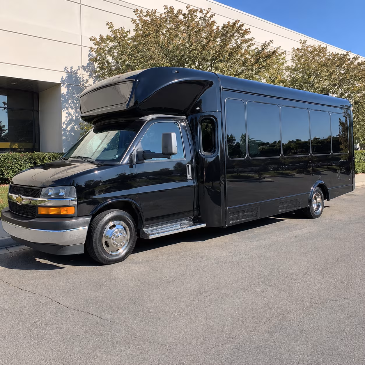Gresham Prom & Homecoming Transportation party bus exterior