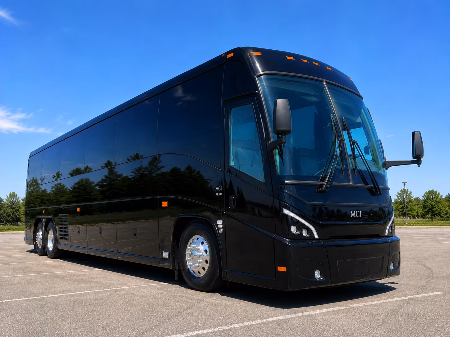 Gresham School Event Transportation party bus exterior