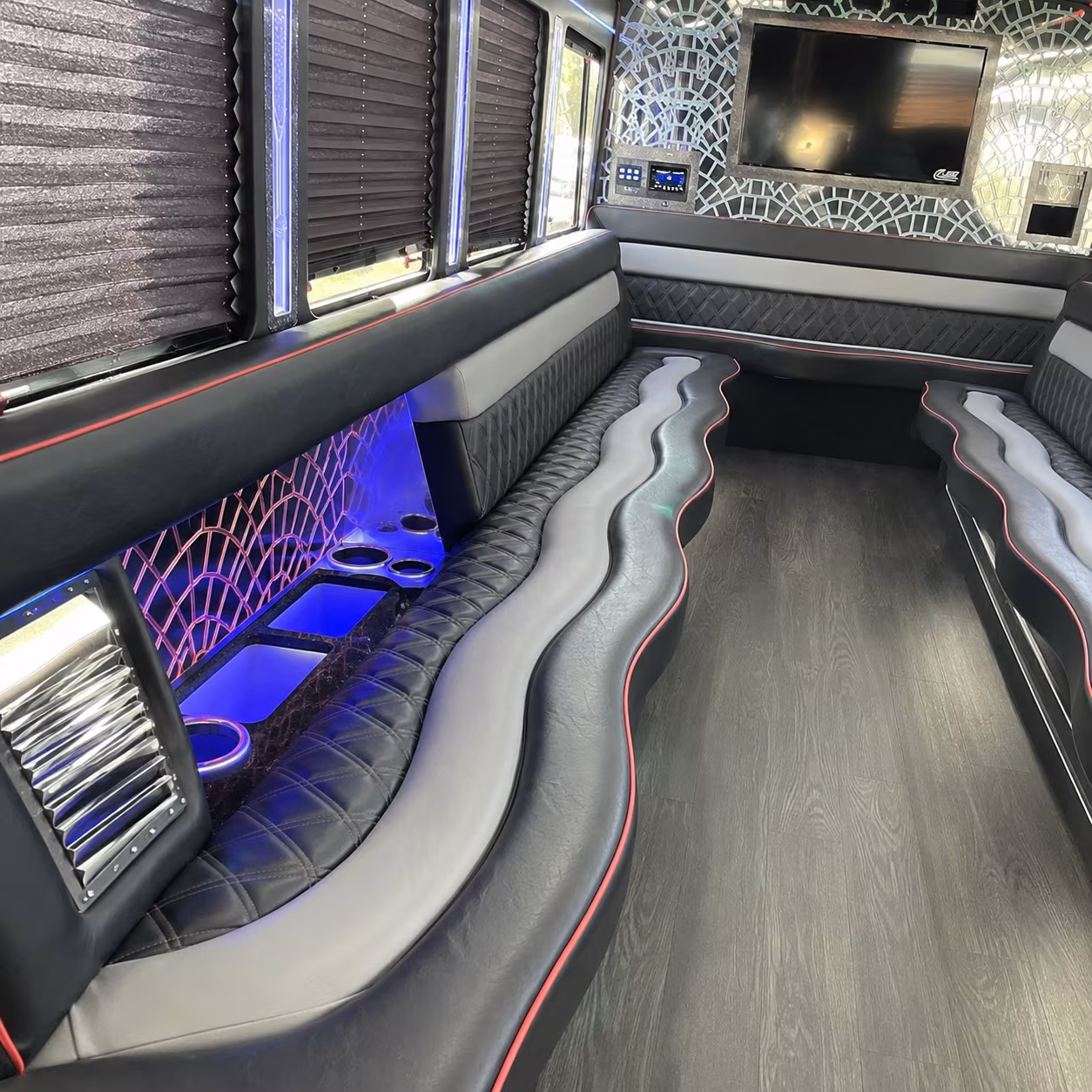 Gresham Sporting Event Transportation party bus exterior