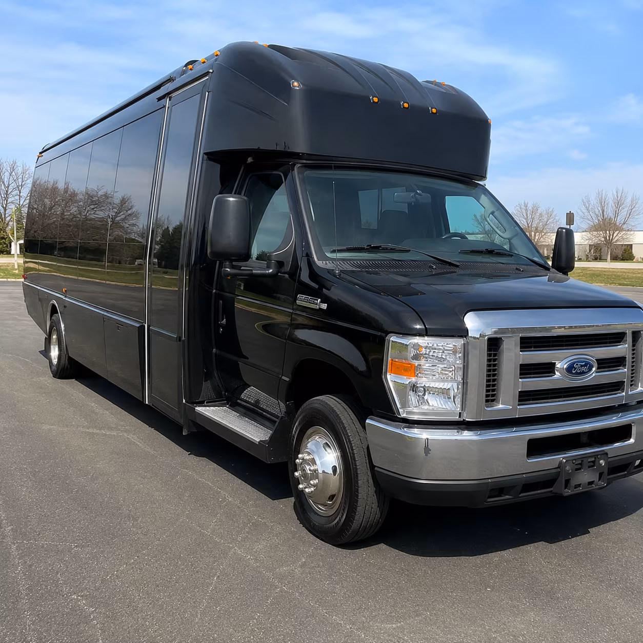 Gresham Sporting Event Transportation party bus exterior
