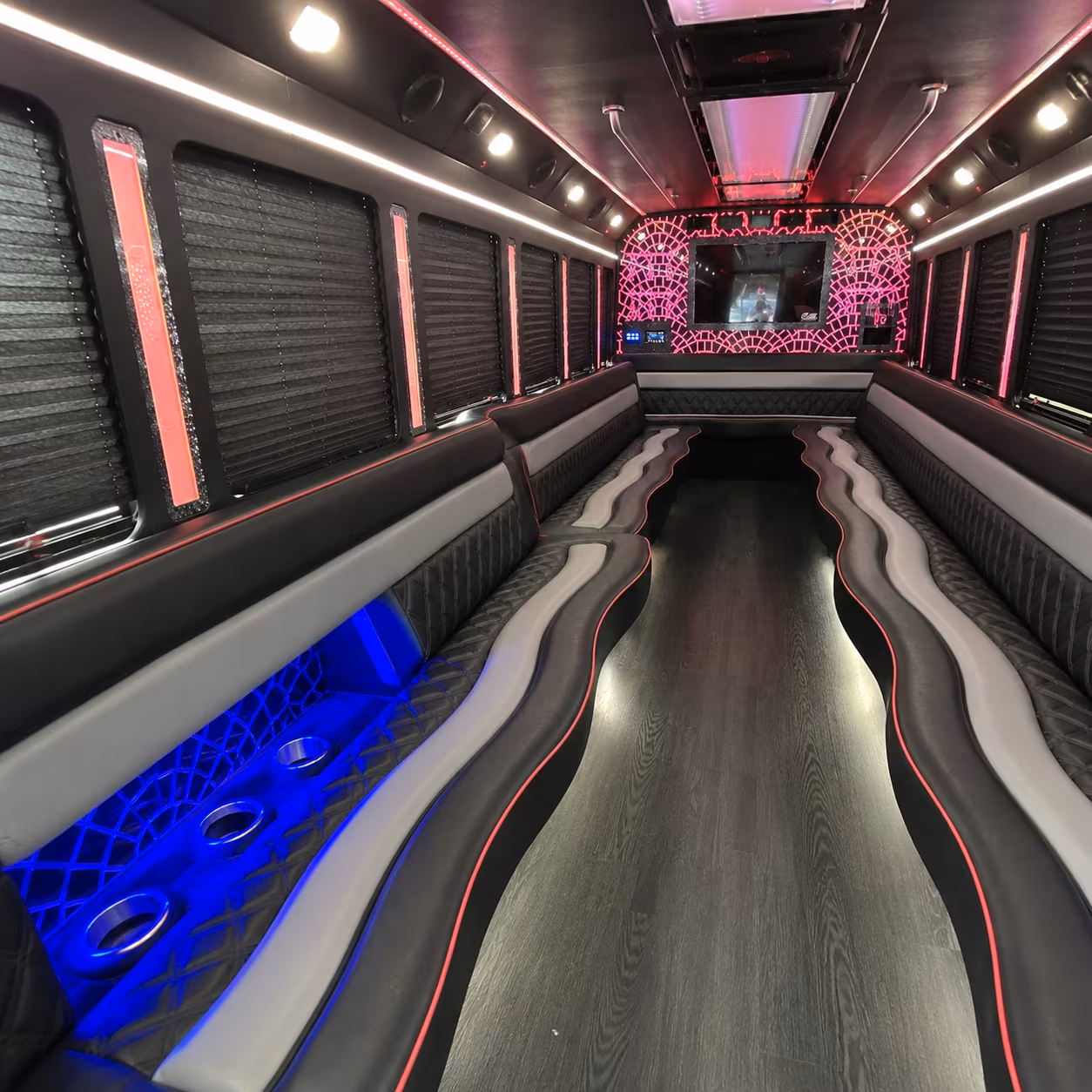 Gresham Sporting Event Transportation party bus exterior
