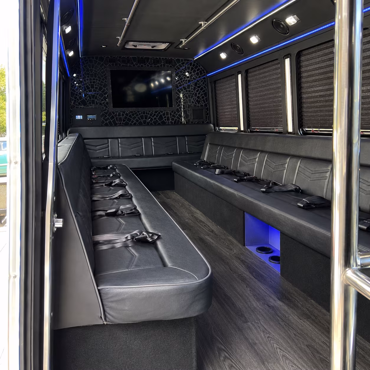 Gresham Sporting Event Transportation onboard seating