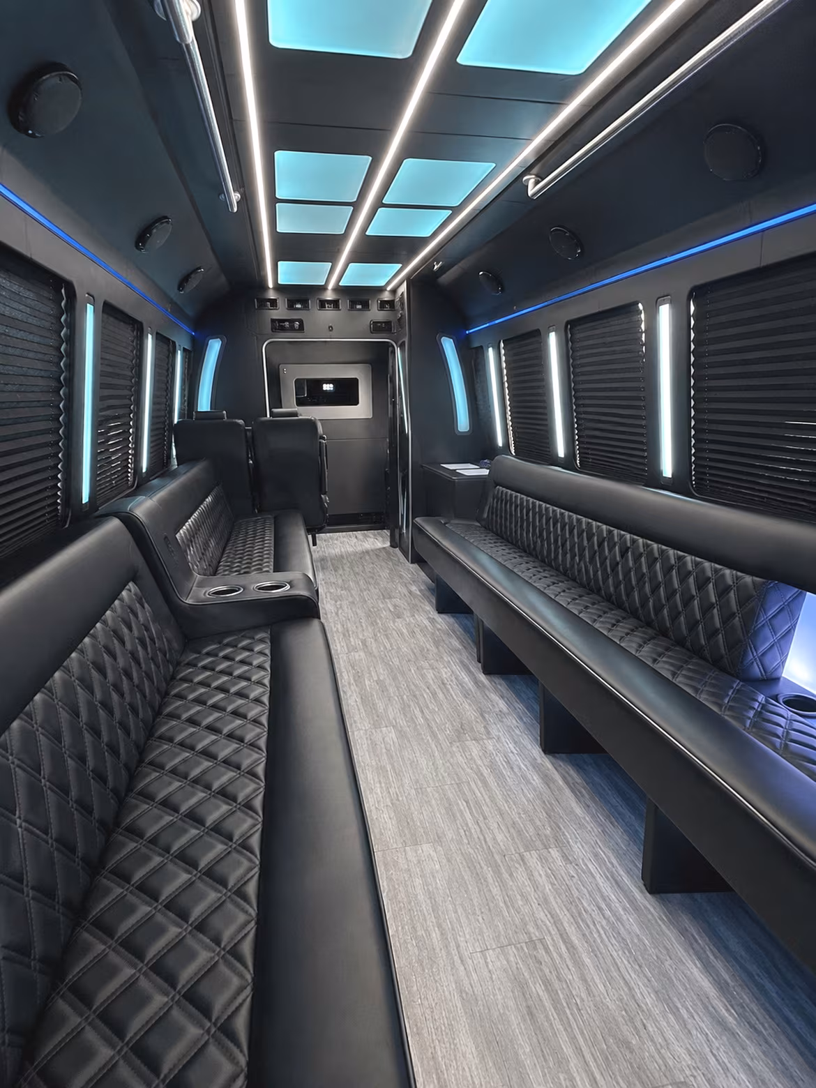 Gresham Wedding Transportation onboard seating
