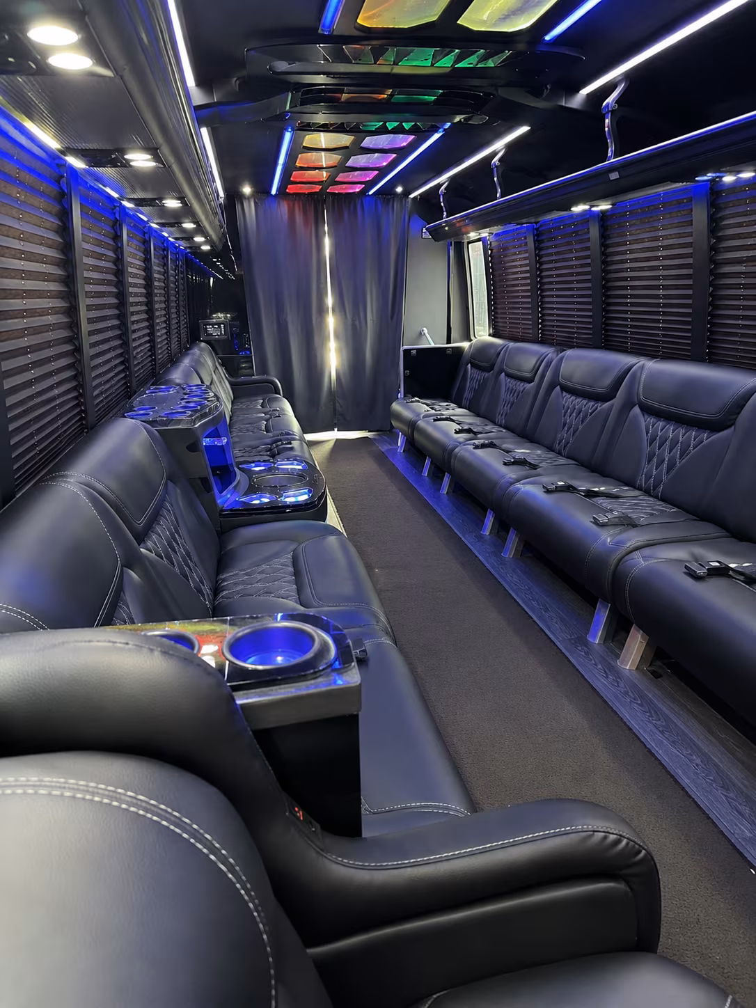 Gresham Winery Tour & Pub Crawl Transportation onboard seating