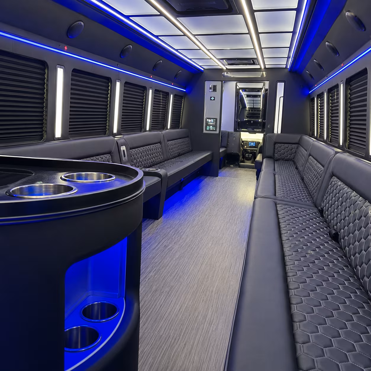 minibus interior