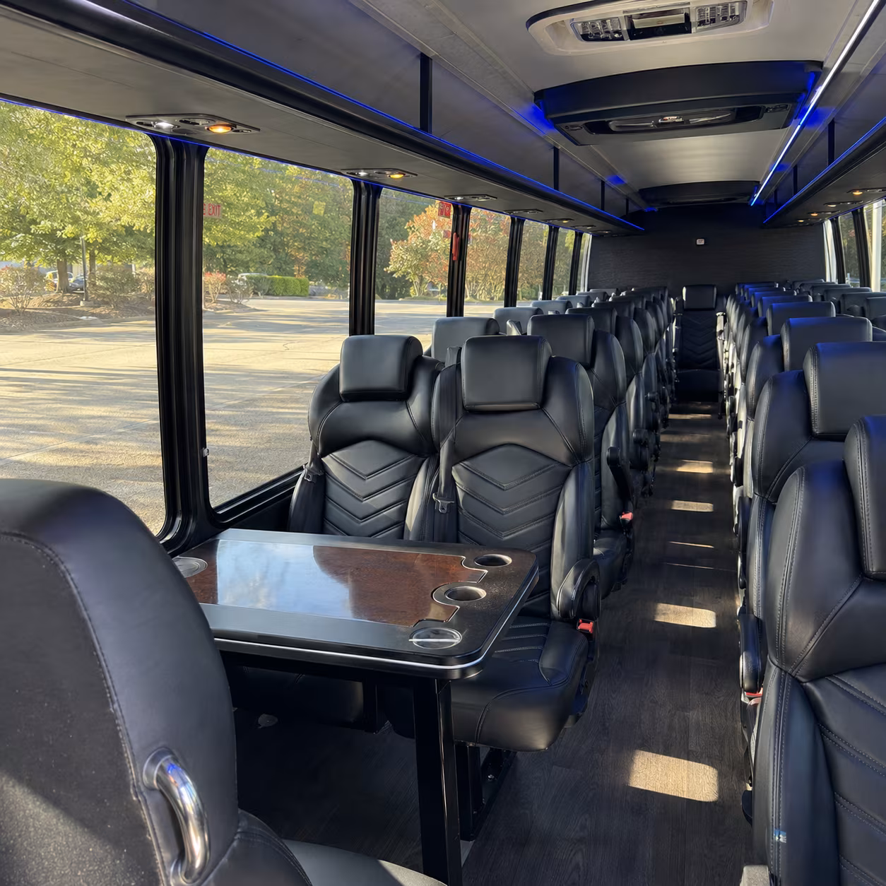 15-35 Passenger Minibus Inside