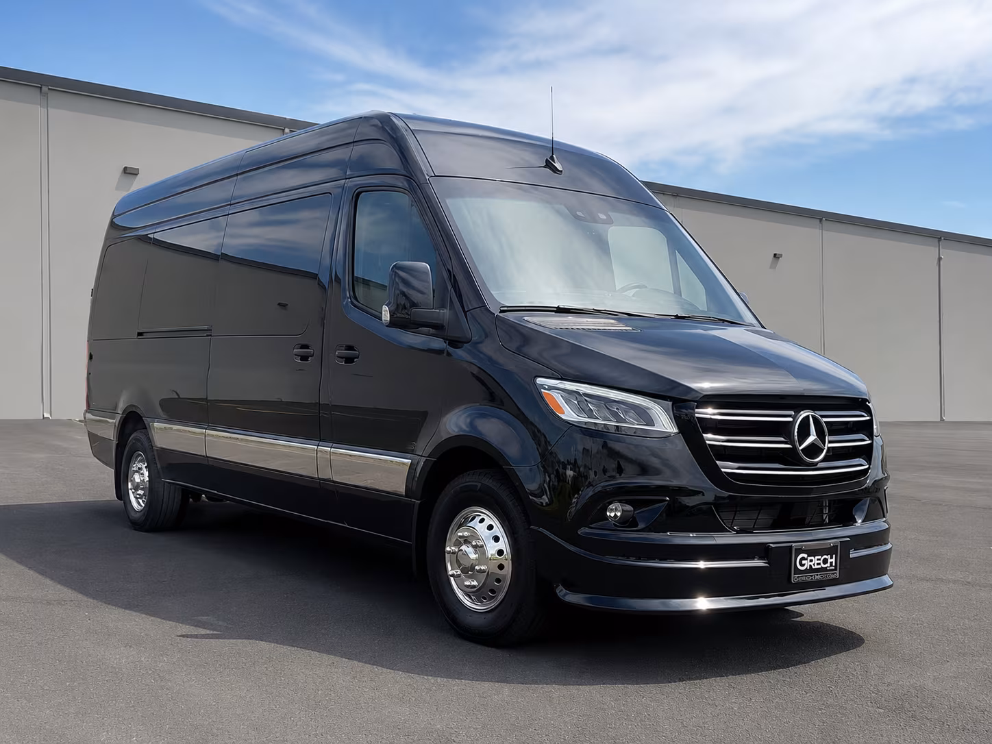 Sprinter Van Rental with Driver Exterior