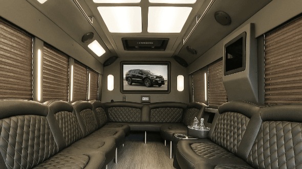 gresham 28 passenger party bus rental